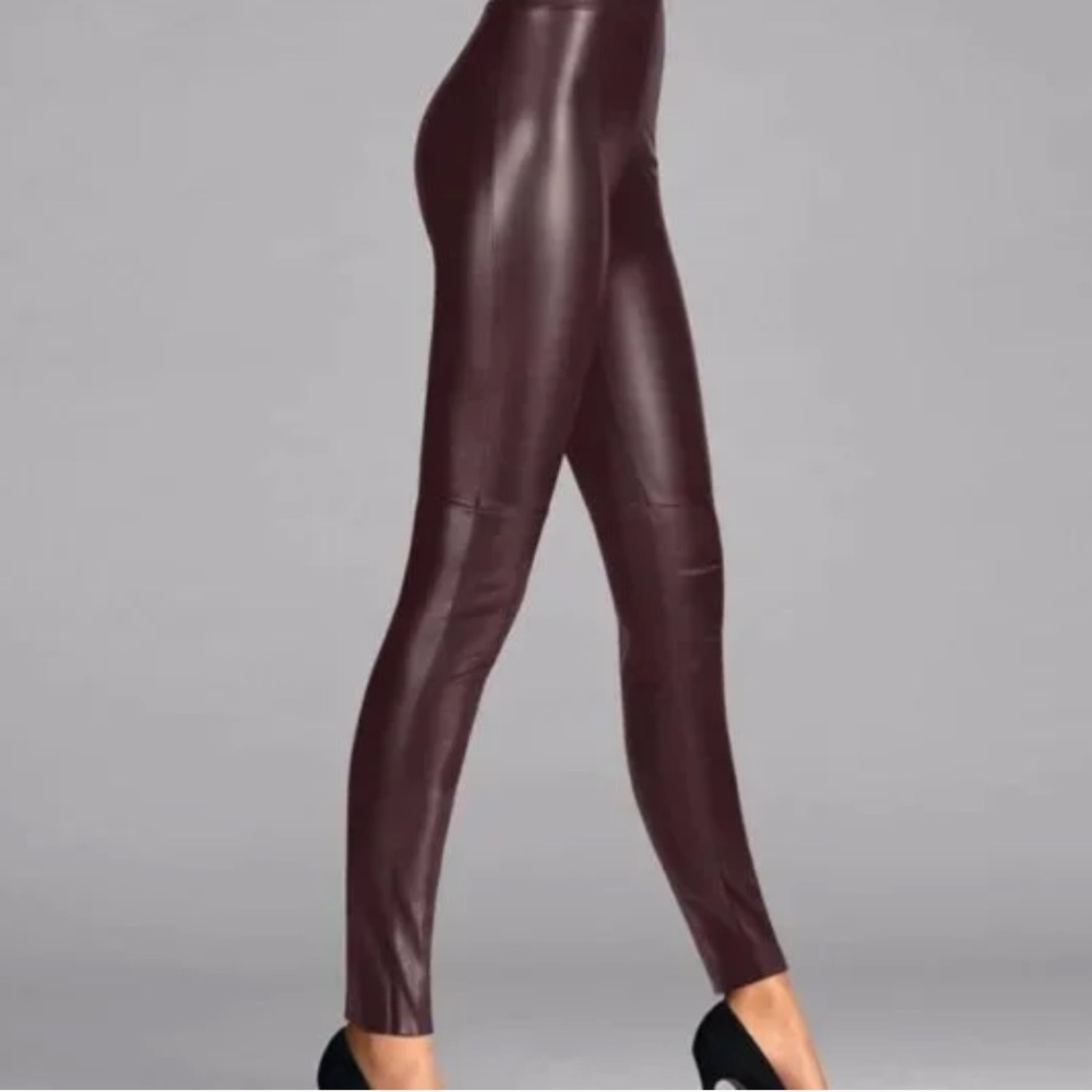 NWT Wolford Estella Faux Leather Leggings